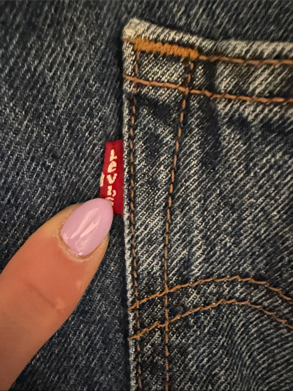 Levi's Women's Blue Wide-Leg Jeans - Picture 6 of 7
